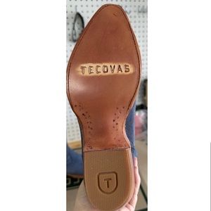 Tecovas Annie Indigo Suede